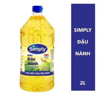 Dầu ăn đậu nành simply 1l-2l