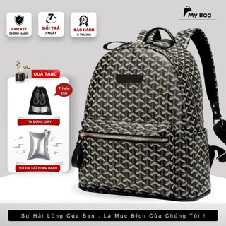 Balo Da EDM Cao cấp balo da PU chống nước thời trang đi chơi đi học