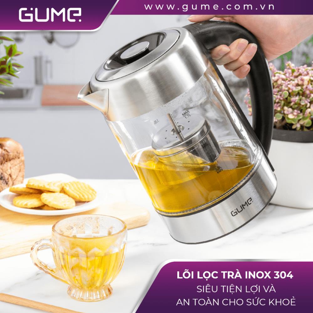 Ấm Siêu Tốc Bình Đun Nước Siêu Tốc Cách Nhiệt Cao Cấp Hàn Quốc GUME-GMEK-2201, Bảo Hành 12 Tháng Lỗi 1 Đổi 1 | BigBuy360 - bigbuy360.vn