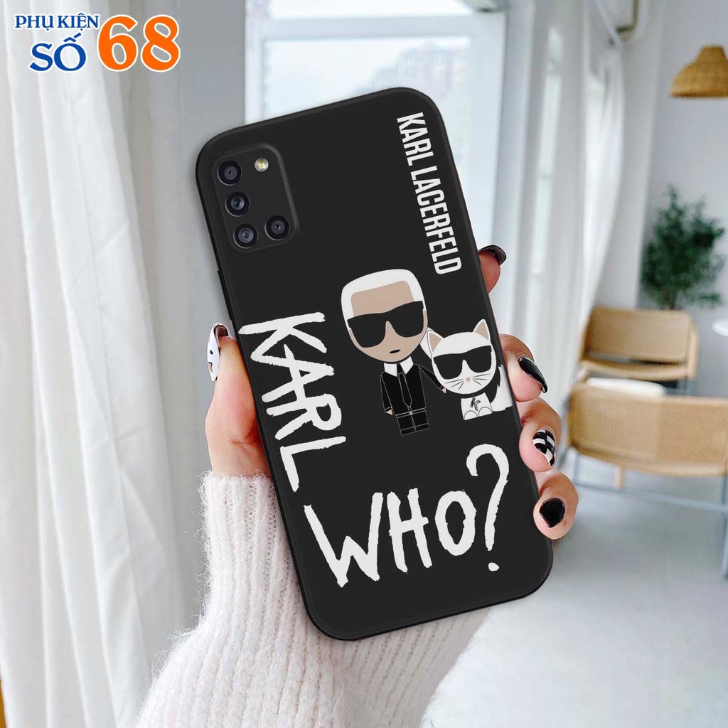 Ốp lưng dẻo Samsung A31 / A51 / A71 hình hoạt hình karl who ngầu