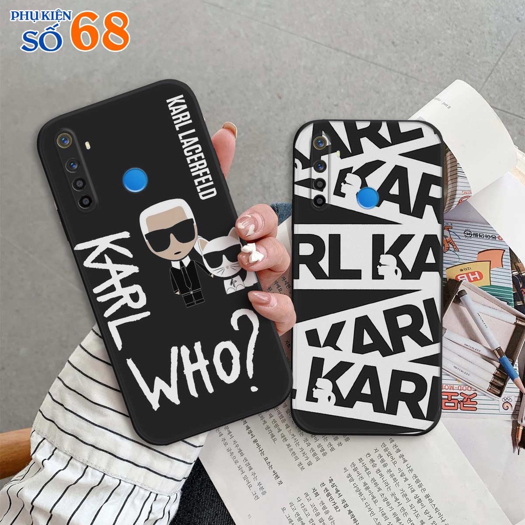 Ốp lưng dẻo Realme 5 / 5 Pro / C3 hình hoạt hình karl who ngầu