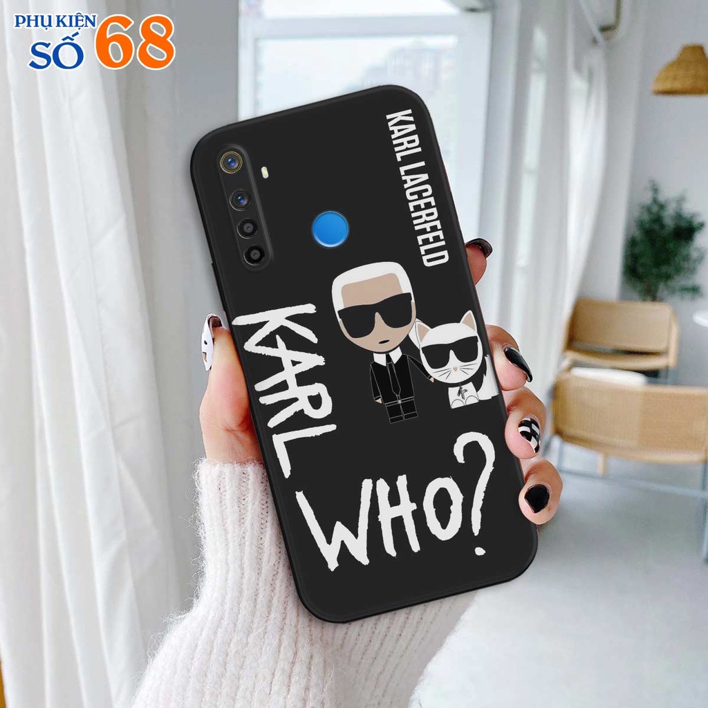 Ốp lưng dẻo Realme 5 / 5 Pro / C3 hình hoạt hình karl who ngầu