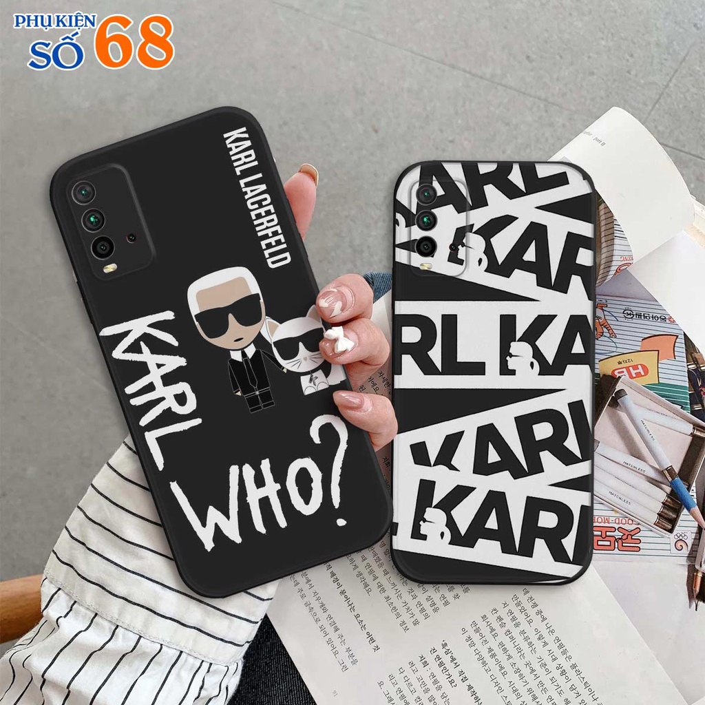 Ốp lưng dẻo Xiaomi Redmi 9T hình hoạt hình karl who ngầu