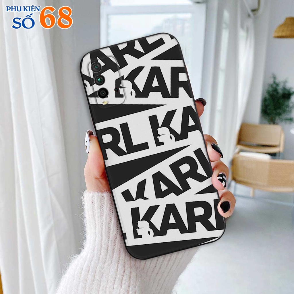 Ốp lưng dẻo Xiaomi Redmi 9T hình hoạt hình karl who ngầu