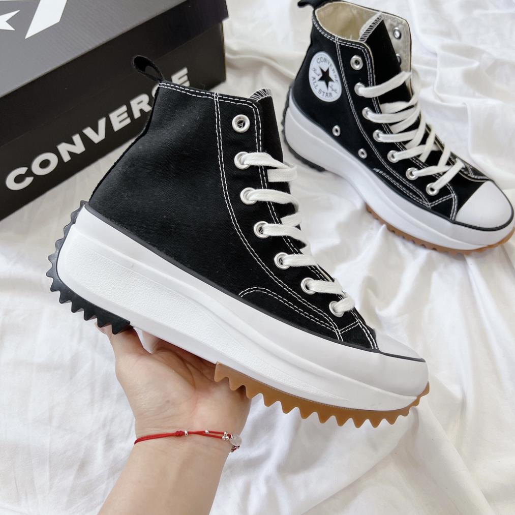 Giày Sneaker_Converse Run Star Hike Bản S.cấp Thấp Cổ và Cao Cổ Giúp Tăng Chiều Cao Full Box Bill, Cv Run Star Hike High