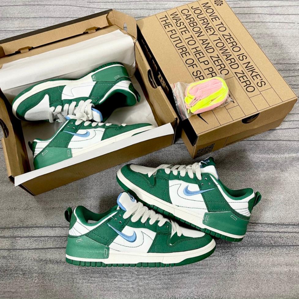 Giày Sneaker Sb Dunk Low Disrupt 2 Pale Ivory Black, Giày_Nike SB Dunk Low Black While Sb Dunk Low Kem móc đen hot 2023