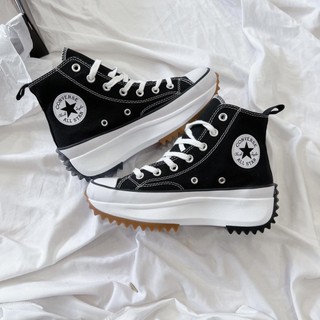 Giày Converse Run Star Hike Black - Giày Sneaker CV Run High Top bản S.Cấp full phụ kiện