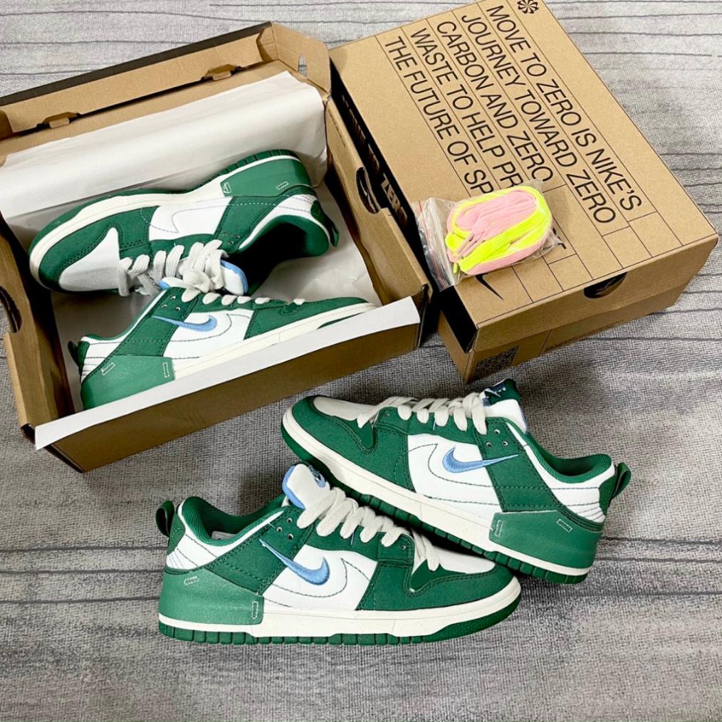 Giày Sneaker Sb Dunk Low Disrupt 2 Pale Ivory Black, Giày_Nike SB Dunk Low Black While Sb Dunk Low Kem móc đen hot 2023