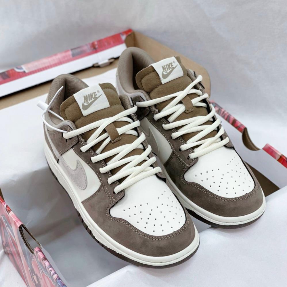 Giày Sneaker Sb Dunk Low Disrupt 2 Pale Ivory Black, Giày_Nike SB Dunk Low Black While Sb Dunk Low Kem móc đen hot 2023