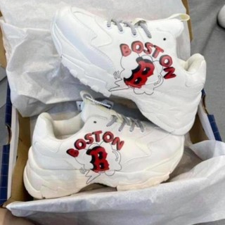 Giày MLB boston, Giày thể thao nam nữ MLB boston đế độn bản cao cấp