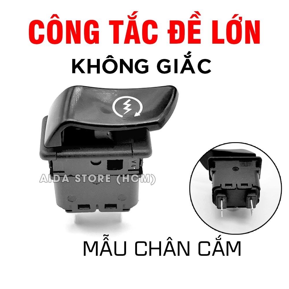 Công tắc đề, nút đề dành cho xe máy Honda, thay thế hoặc dùng làm nút passing cho mạch