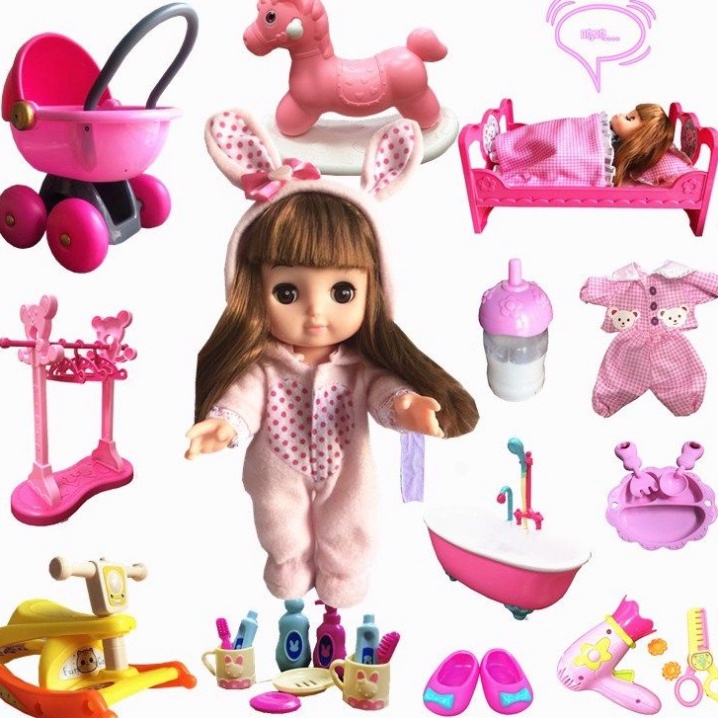 {Đủ Mẩu) Phụ Kiện Búp Bê, Đủ size Giá rẻ