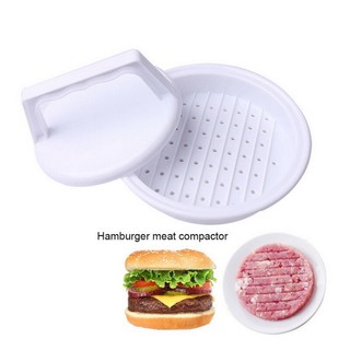 Khuôn nhựa trắng ép thịt làm bánh hamburger, ép xôi cơm đazinăng pvn4340