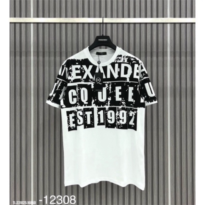 Áo Phông Nam Mcq Hình In Cao Cấp - Áo Phông Đôi Nam Nữ Hot#2023