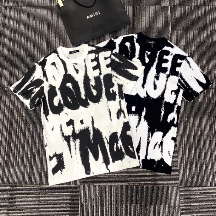 Áo Phông Nam Mcq Hình In Cao Cấp - Áo Phông Đôi Nam Nữ Hot#2023