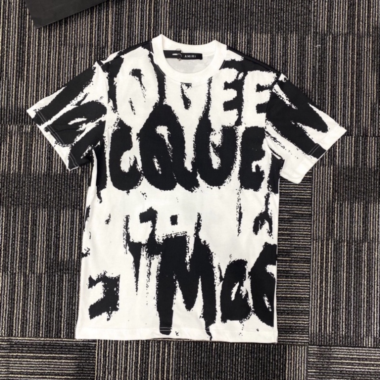 Áo Phông Nam Mcq Hình In Cao Cấp - Áo Phông Đôi Nam Nữ Hot#2023