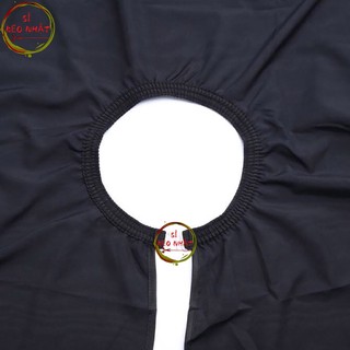 Áo choàng cắt tóc có ô trống trong suốt