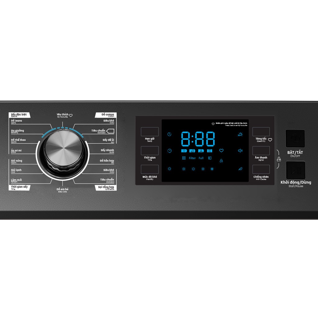 Máy sấy quần áo Casper 8 kg TD-80CGB