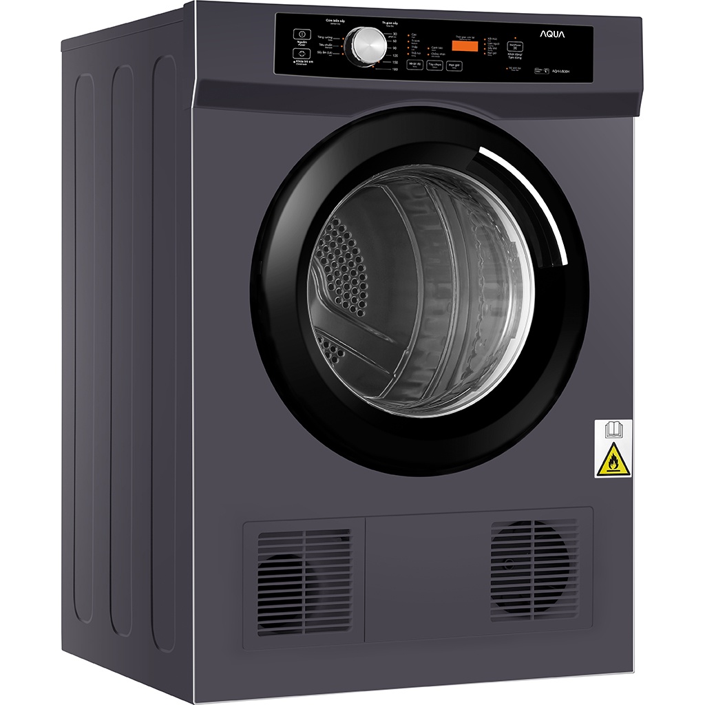 Máy sấy quần áo Aqua 8 kg AQH-V800H.SS