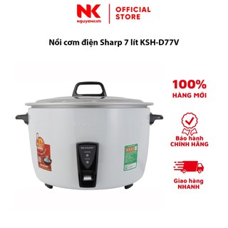 Nồi cơm điện sharp 7 lít ksh-d77v
