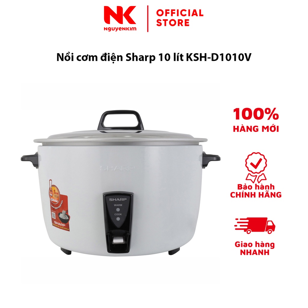 Nồi cơm điện Sharp 10 lít KSH-D1010V