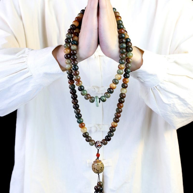 Vòng Tay Chuỗi Hạt Bồ Đề 108 Hạt 12 * 9mm Cho Nam Và Nữ 8.22