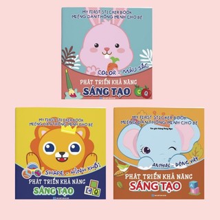 Sách miếng dán thông minh cho bé - my first sticker book