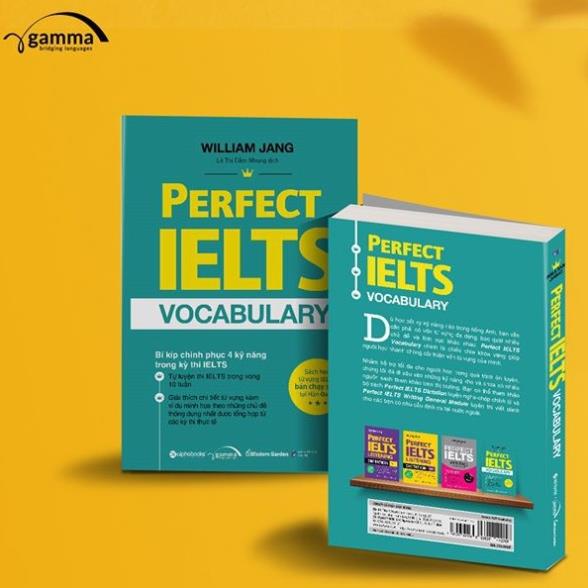 Sách - Perfect Ielts Vocabulary - William Jang (Tái Bản Mới Nhất) - AlphaBooks
