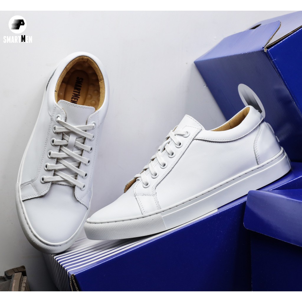 Giày Da Sneaker tăng chiều cao Smart Men HCM GD106