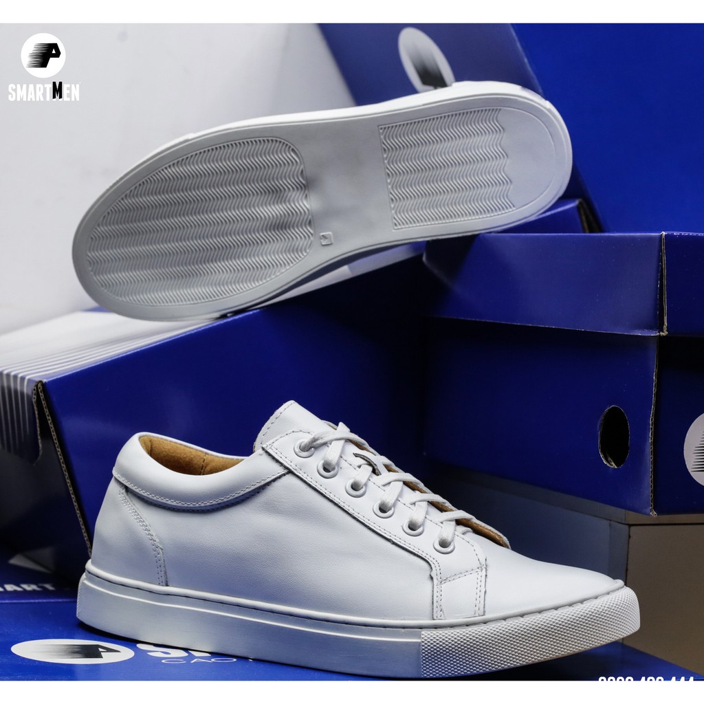 Giày Da Sneaker tăng chiều cao Smart Men HCM GD106