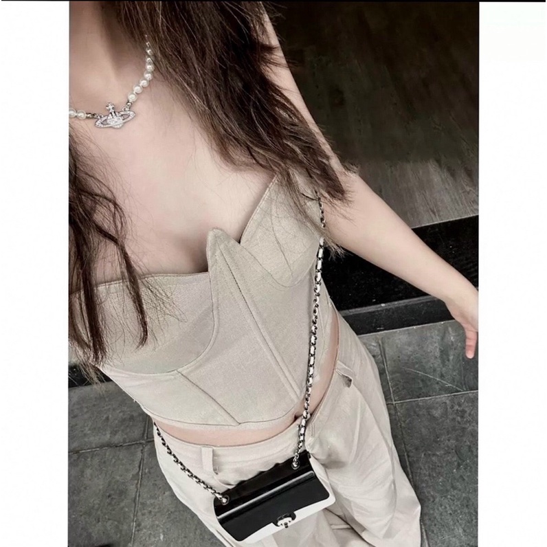 SET ỐNG CORSET PHỐI QUẦN SUÔNG