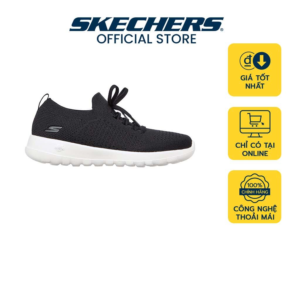 Skechers Nữ Giày Thể Thao Đi Bộ GOwalk Joy Walking Air-Cooled Goga Mat 5-Gen Technology, - 124192-BKW