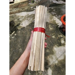 Bộ 100 thanh tre nhỏ làm lồng đèn trung thu
