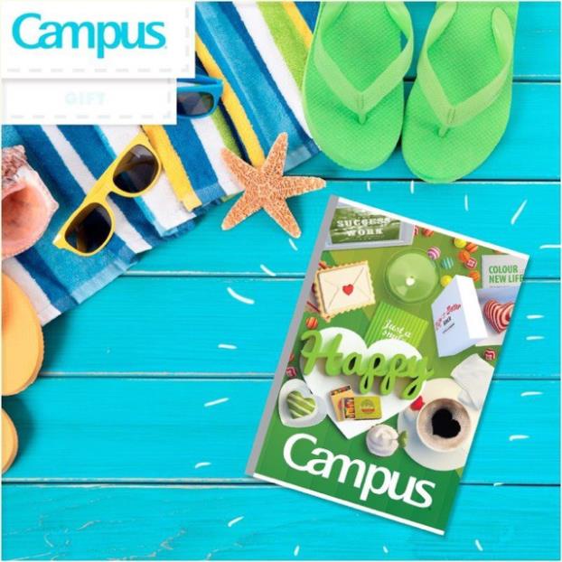 Tập 10 Quyển Vở Campus 80 Trang Kẻ Ngang