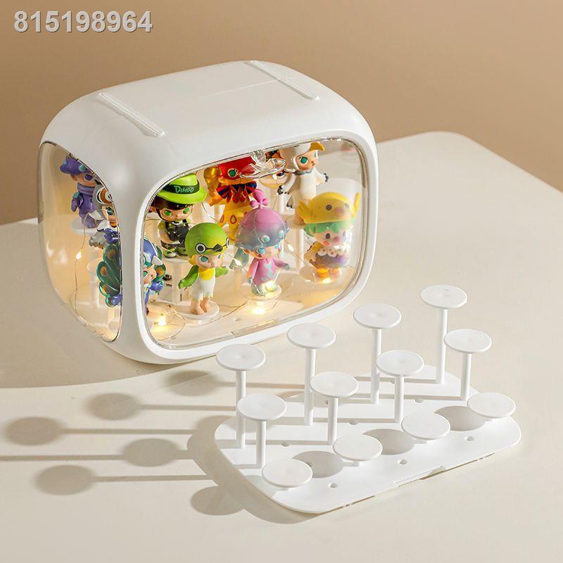 🍑HÀNG CÓ SẴN🍃Không Gian Mới Viên Bubble Mart Hộp Hiển Thị Triều Chơi Tủ Trưng Bày Trong Suốt Mù Hộp Búp Bê Búp Bê Chốn