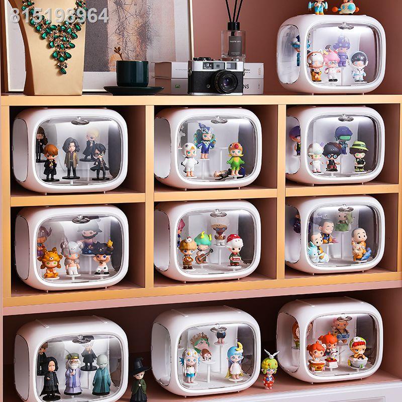 🍑HÀNG CÓ SẴN🍃Không Gian Mới Viên Bubble Mart Hộp Hiển Thị Triều Chơi Tủ Trưng Bày Trong Suốt Mù Hộp Búp Bê Búp Bê Chốn