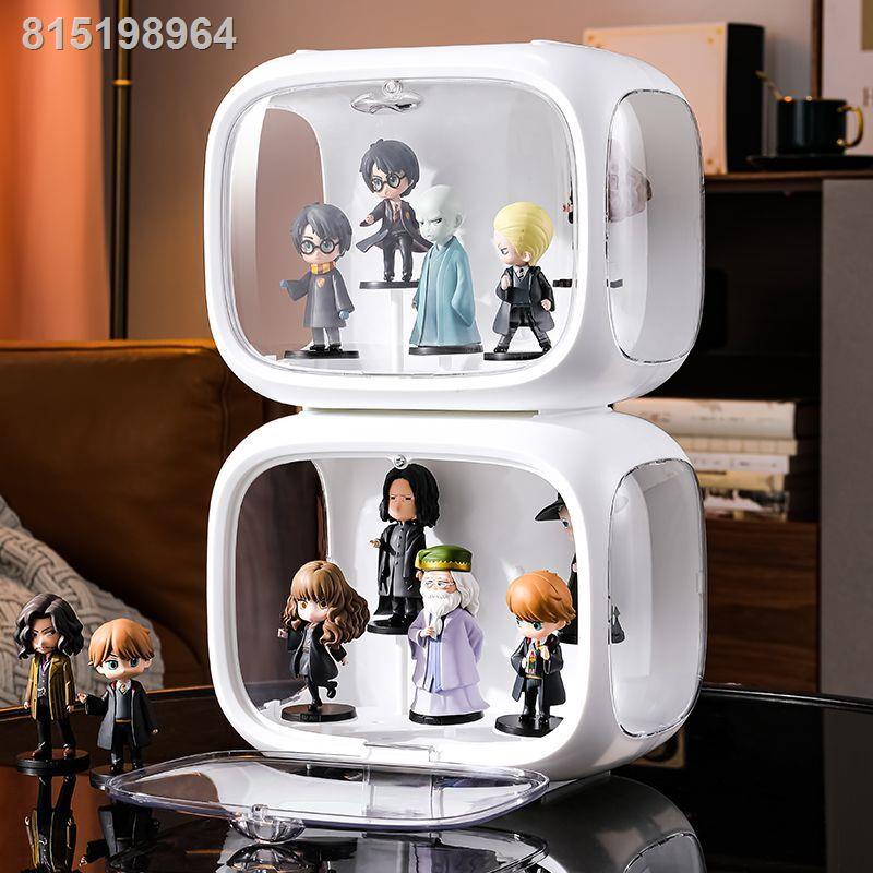 🍑HÀNG CÓ SẴN🍃Không Gian Mới Viên Bubble Mart Hộp Hiển Thị Triều Chơi Tủ Trưng Bày Trong Suốt Mù Hộp Búp Bê Búp Bê Chốn