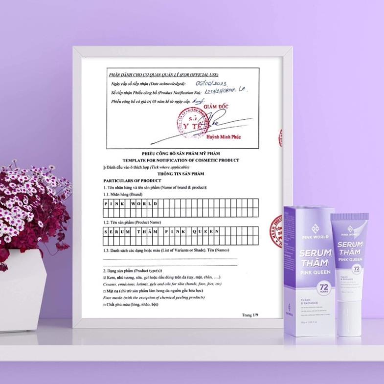 SERUM MỜ THÂM PINK QUEEN 72 H