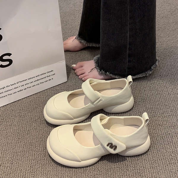 Giày mary jane Đế Dày Phong Cách Thời Trang Pháp Dành Cho Nữ