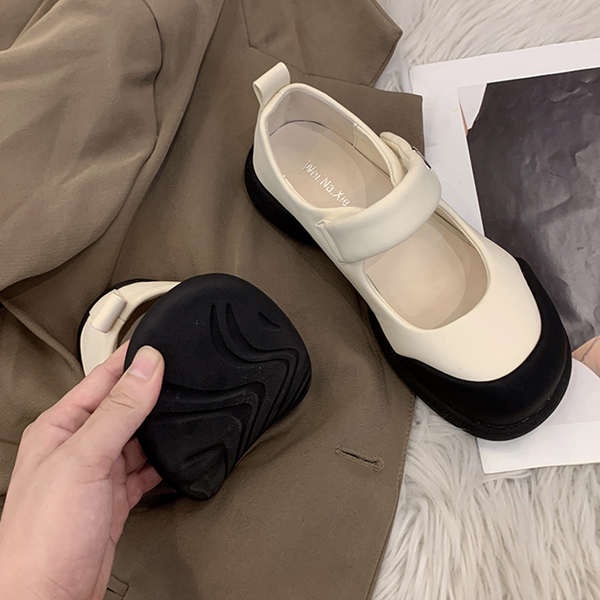 Giày mary jane Đế Dày Phong Cách Thời Trang Pháp Dành Cho Nữ