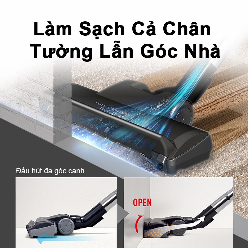 Máy Hút Bụi Dạng Hộp Panasonic MC-CL605KN49 - Công suất 2000W - Công nghệ gió xoáy - Hàng chính hãng