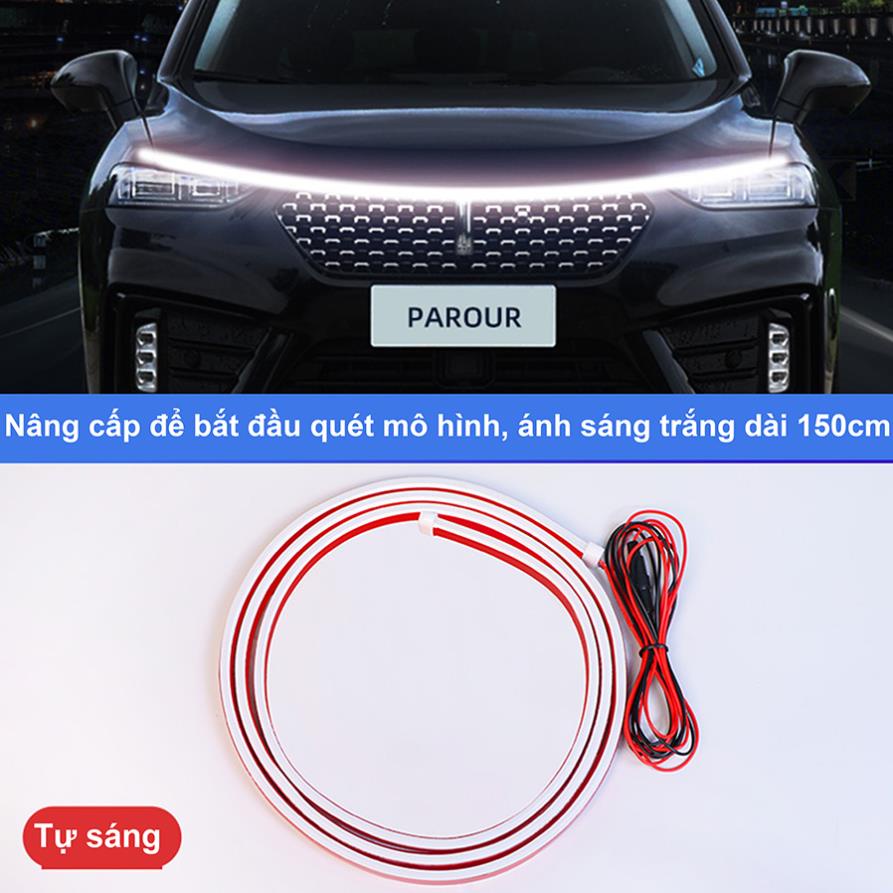 Dây đèn Led trang trí ô tô mô hình nâng cấp ánh sáng 150cm,Đèn led chống nước cho xe hơi