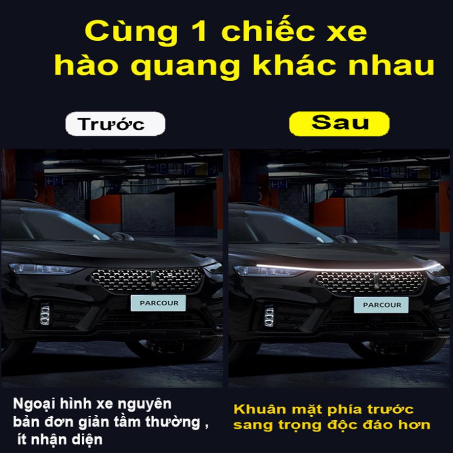 Dây đèn Led trang trí ô tô mô hình nâng cấp ánh sáng 150cm,Đèn led chống nước cho xe hơi