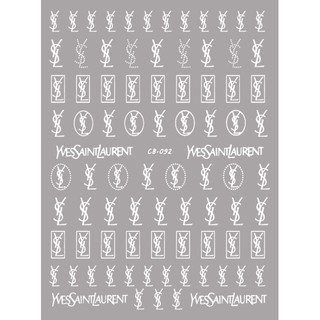 Stiker thuong hieu siêu hottttt - miếng dán móng tay nhiều mẫu siêu xinh