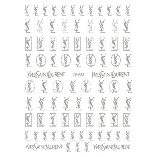Stiker thuong hieu siêu hottttt - miếng dán móng tay nhiều mẫu siêu xinh