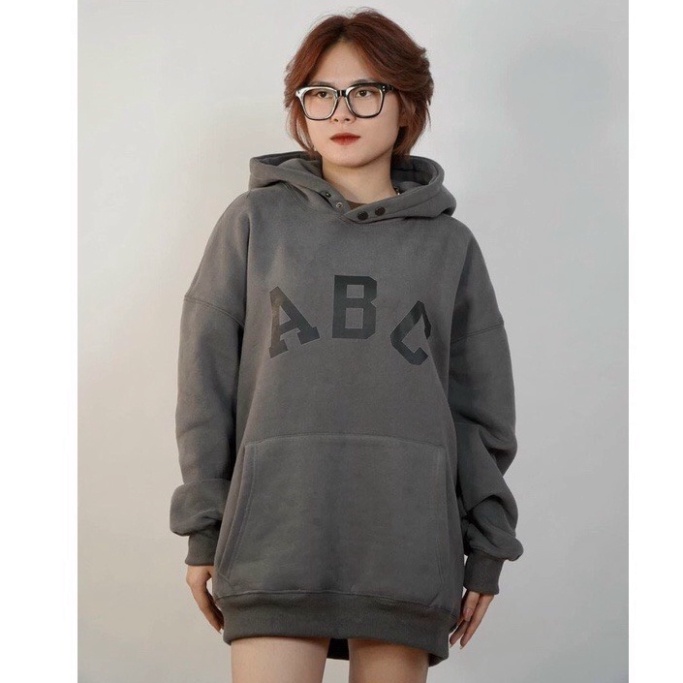 Áo hoodie nỉ bông ABC Hogoto shop , Áo nỉ hoodie unisex nam nữ form rộng oversize chất liệu Cotton | BigBuy360 - bigbuy360.vn