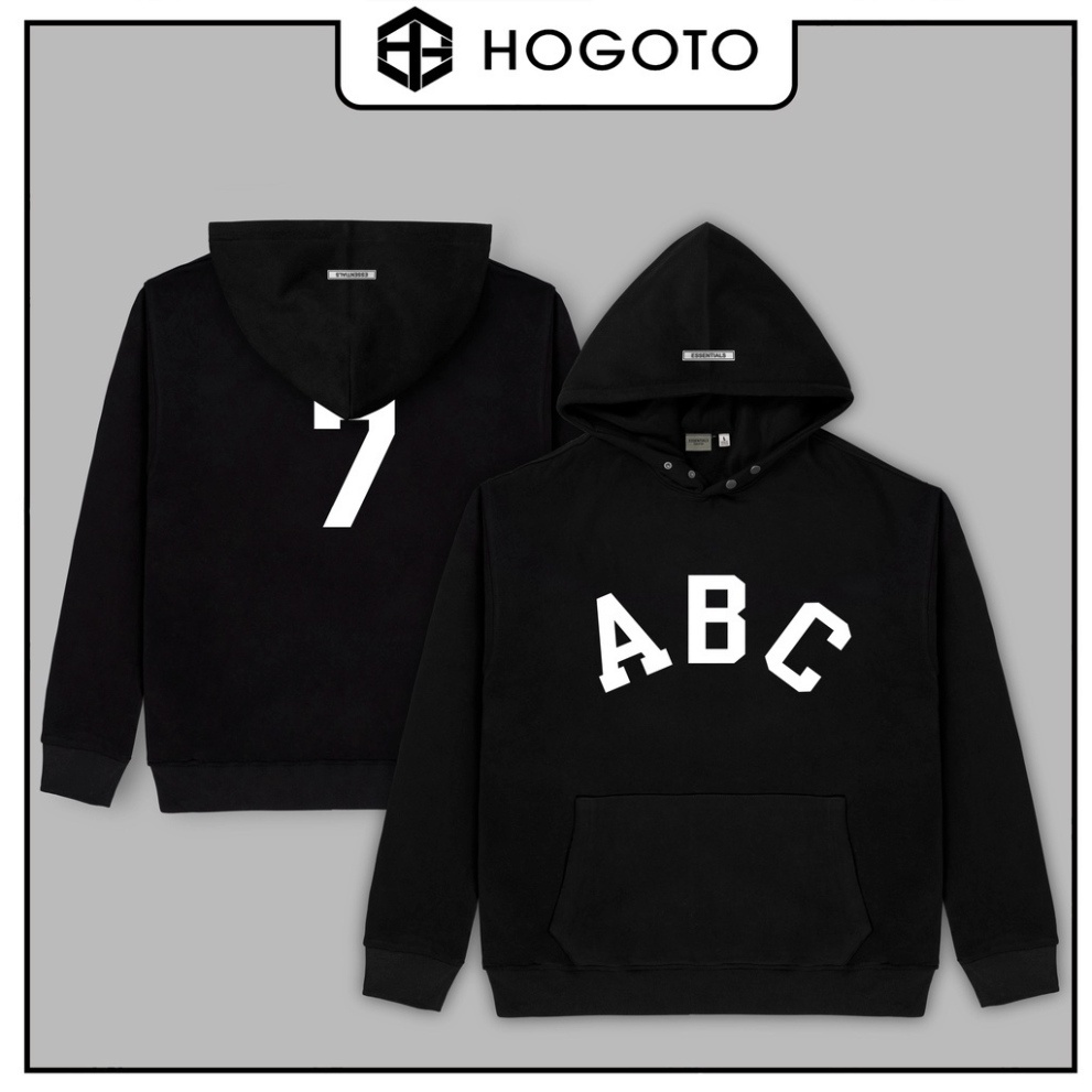Áo hoodie nỉ bông ABC Hogoto shop , Áo nỉ hoodie unisex nam nữ form rộng oversize chất liệu Cotton | BigBuy360 - bigbuy360.vn