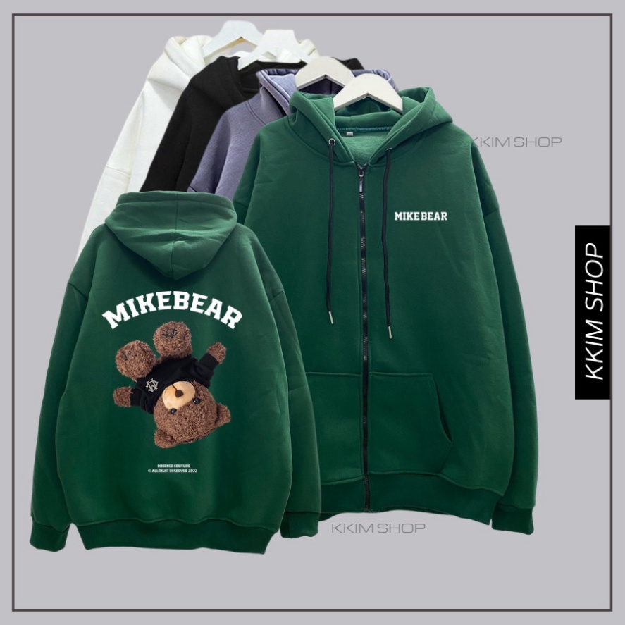 Áo Hoodie MIKENBEAR Mũ Trùm Unisex Chất Vải Nỉ Bông Hàng Có Sẵn | BigBuy360 - bigbuy360.vn