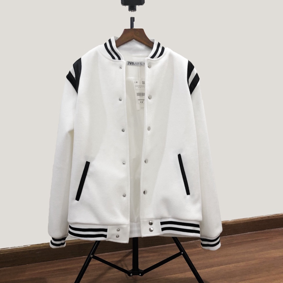 Áo Bomber Teddy Chất Dạ Gai Dày Dặn Kiểu Dáng Khoác Ngoài Thời Trang Nam | BigBuy360 - bigbuy360.vn