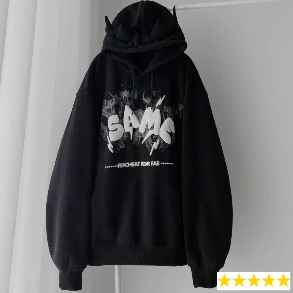 Áo khoác hoodie THE SAME áo khoác ngoài chui đầu form rộng unisex nam nữ vải ni lót bông - Unisex Sỉ Lẻ Toàn Quốc